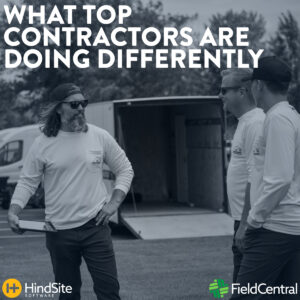 Blog posts of what contractors are doing differently