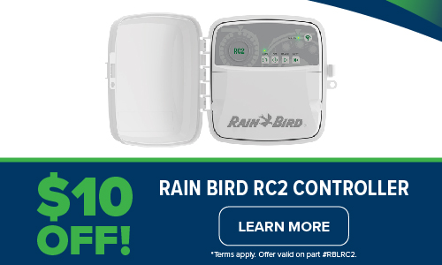 Rain Bird Controller Promotion banner